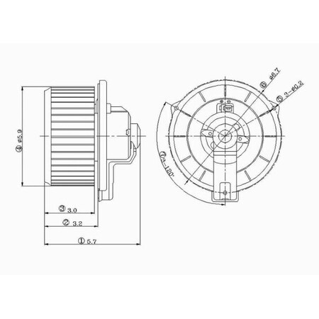 Gpd Blower Motors, 2311556 2311556
